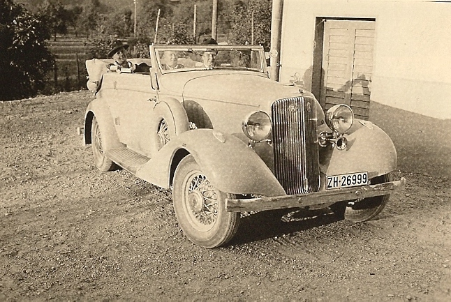 Pontiac Straight Eight Cabriolet 1933 von A. Ruckstuhl, Luzern