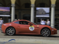 Ferrari Tribute anlässlich der 1000 Miglia, Einfahrt in Novara am Freitag, 16. Juni 2023