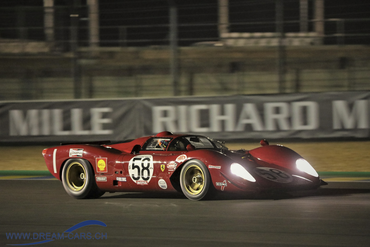 Ferrari, 312P, Le, Mans, Classic, 2022